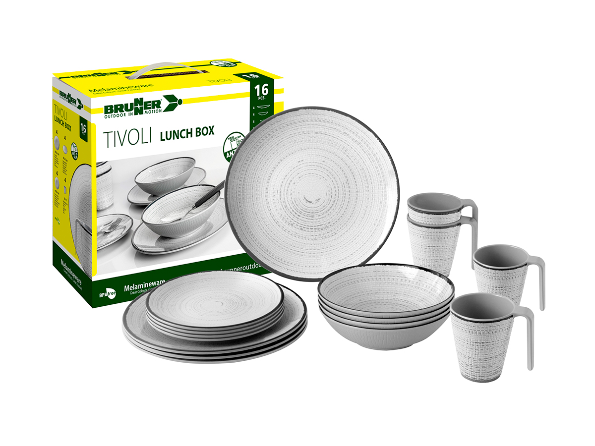 Brunner Lunch Box Tivoli 16-delige serviesset