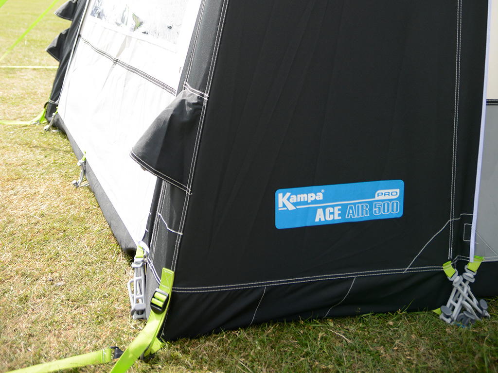 【送料込み】カンパ Kampa ACE AIR 500 キャンピングカー用テント Kampa Ace AIR Pro 500 caravanvoortent - Obelink.be