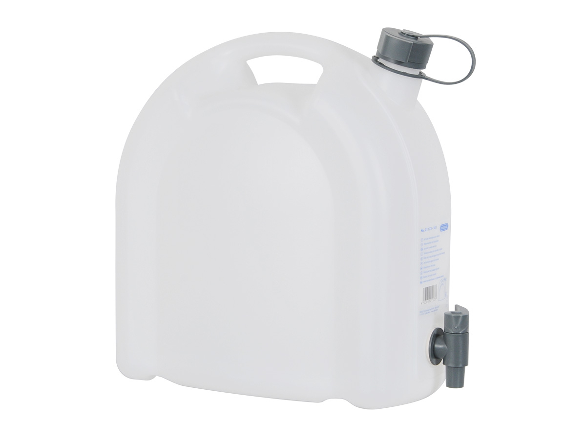 Camper | Water: watertank plaatsen, aansluten met nog een twee